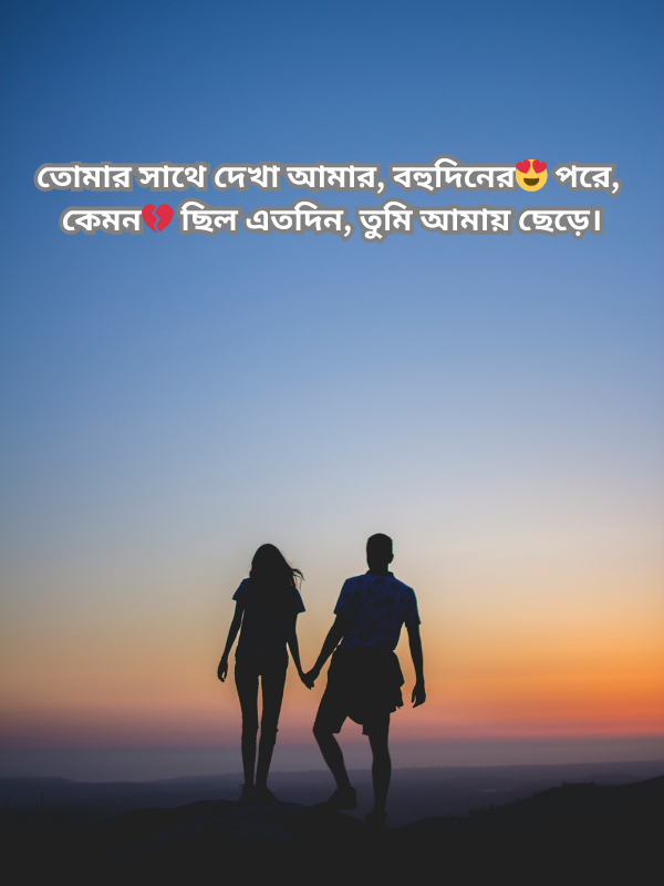 তোমার সাথে দেখা আমার, বহুদিনের😍 পরে, কেমন💔 ছিল এতদিন, তুমি আমায় ছেড়ে।.png