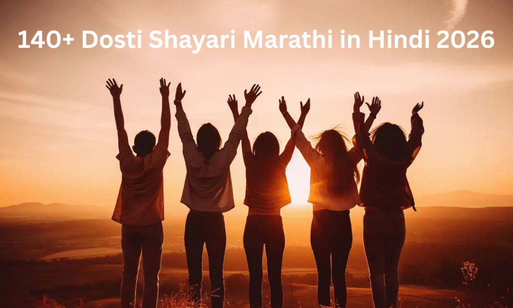 140+ Dosti Shayari Marathi in Hindi