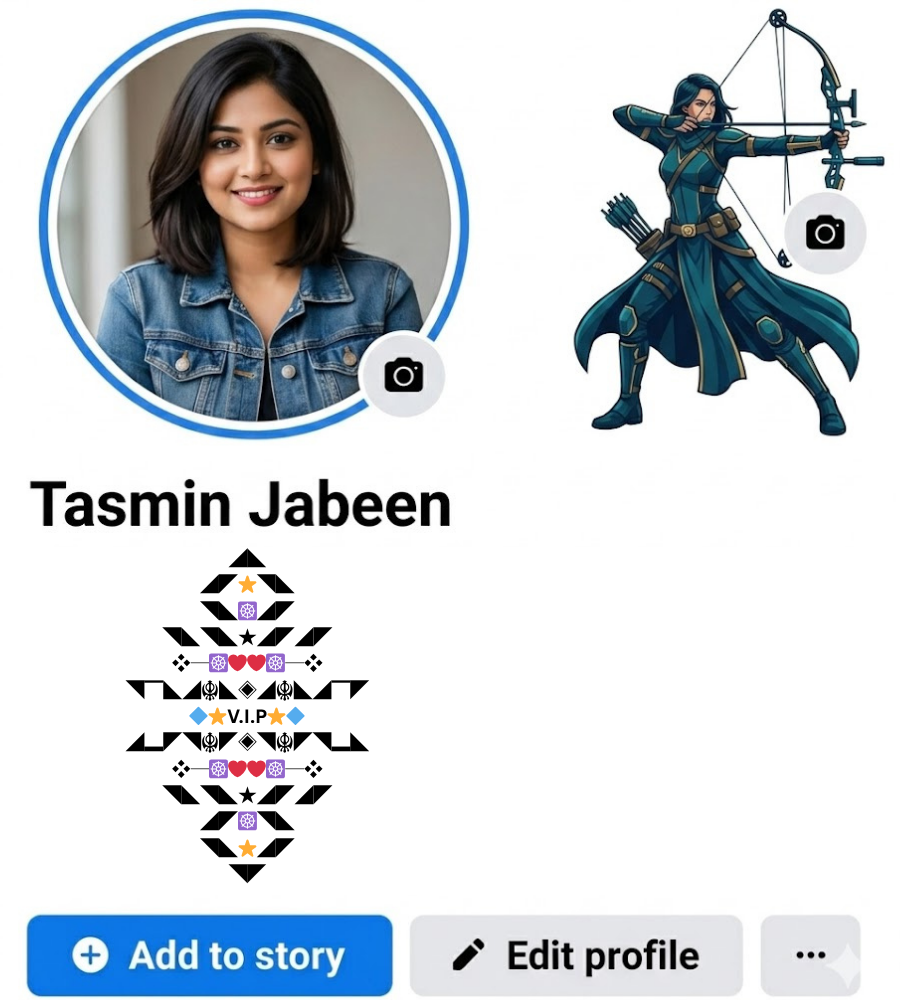 Facebook Colorful bio