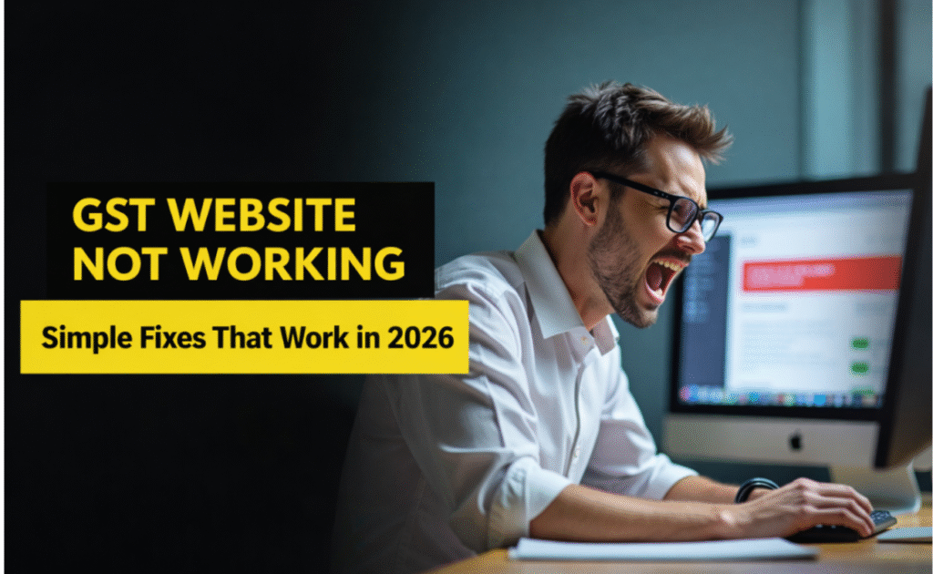 GST Website Not Working? Simple Fixes That Work in 2026