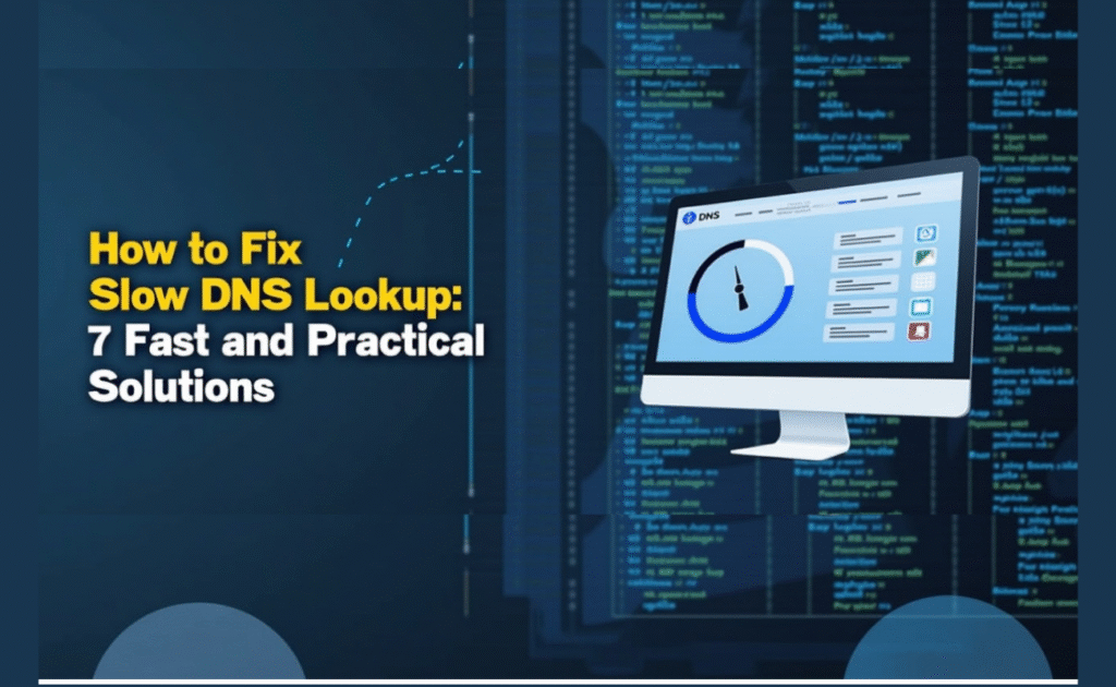 How to Fix Slow DNS Lookup: 7 Fast and Practical Solutions
