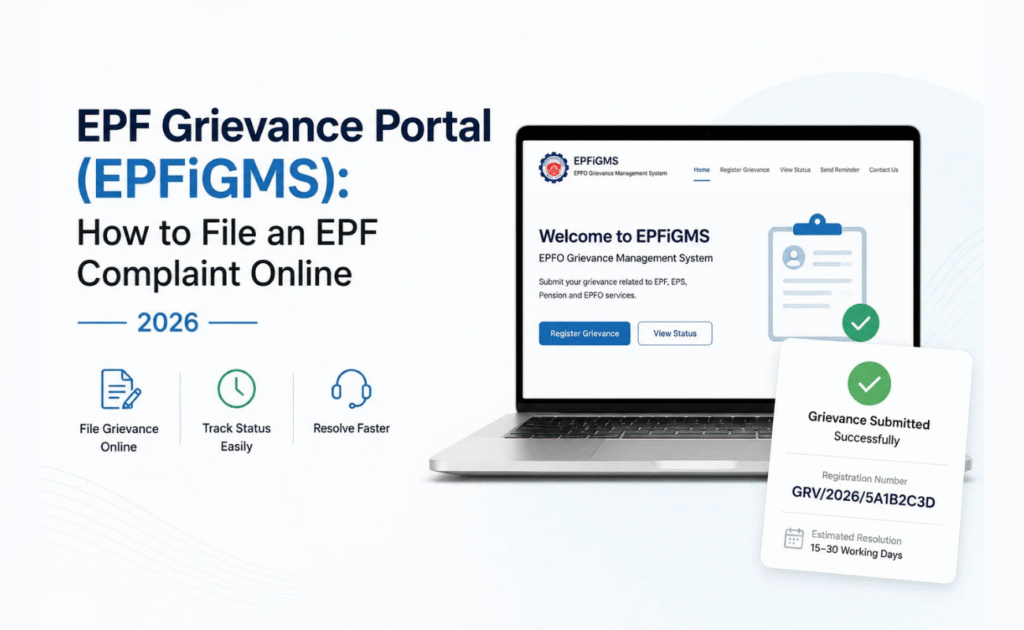 EPF Grievance: How to Register, Track & Resolve Your Complaint Online EPF Grievance: How to Register, Track & Resolve Your Complaint Online