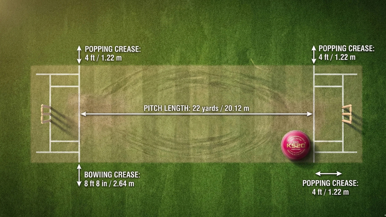 Why Is the Cricket Pitch Length 22 Yards?